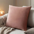 Meridian Velvet Cushion 45 x 45 cm - Polyester Filled